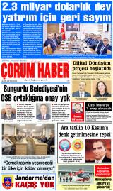 ÇORUM HABER