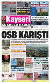 KAYSERİ ANADOLU HABER