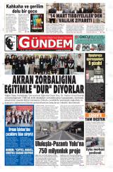 DÜNDEN BUGÜNE GÜNDEM