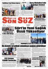 SİİRT’TE SON SÖZ