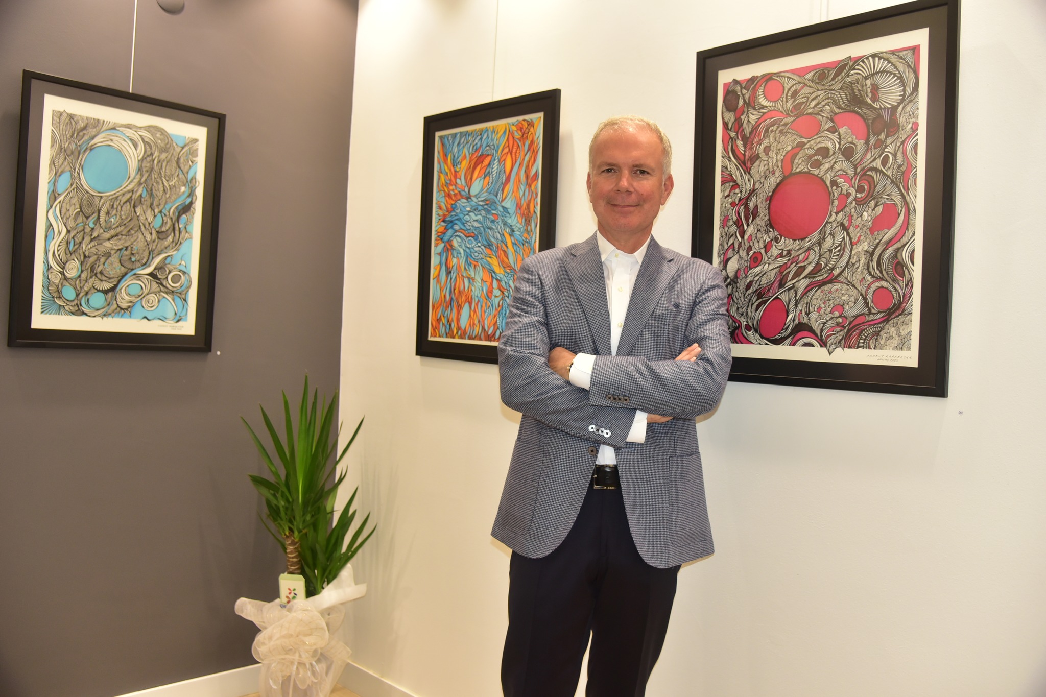 Tankut Karabacak GT Art Sanat Galerisinde