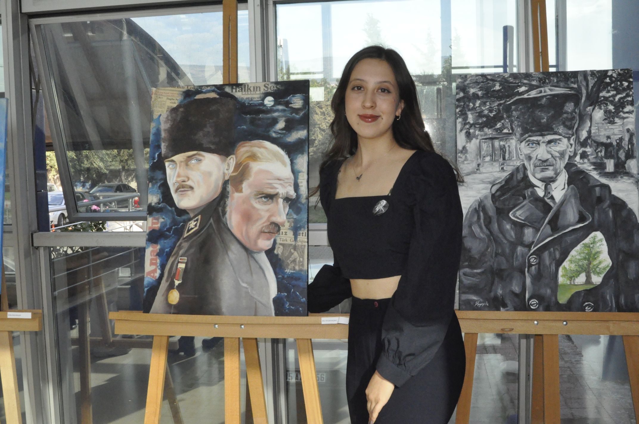 EÜ öğrencilerinden  “Resim/Enstalasyon Sergisi”