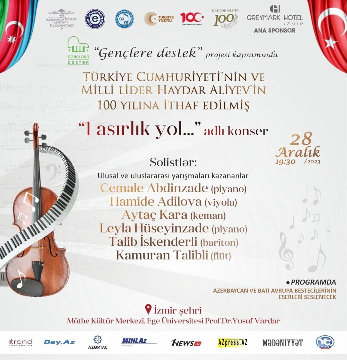EÜ’de “1 Asırlık Yol..” Konseri