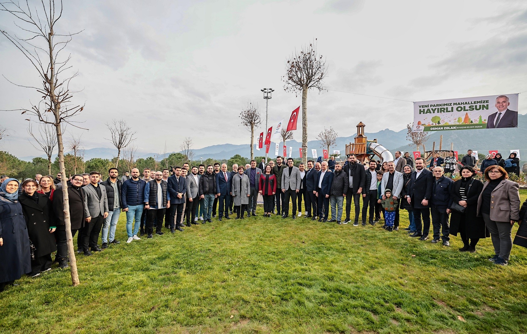 Denizli’ye 100. yıl hediyesi 100. Yıl Parkı açıldı