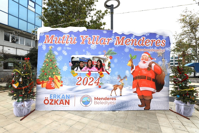 Menderes’te Dev Yeni Yıl Çerçevesi