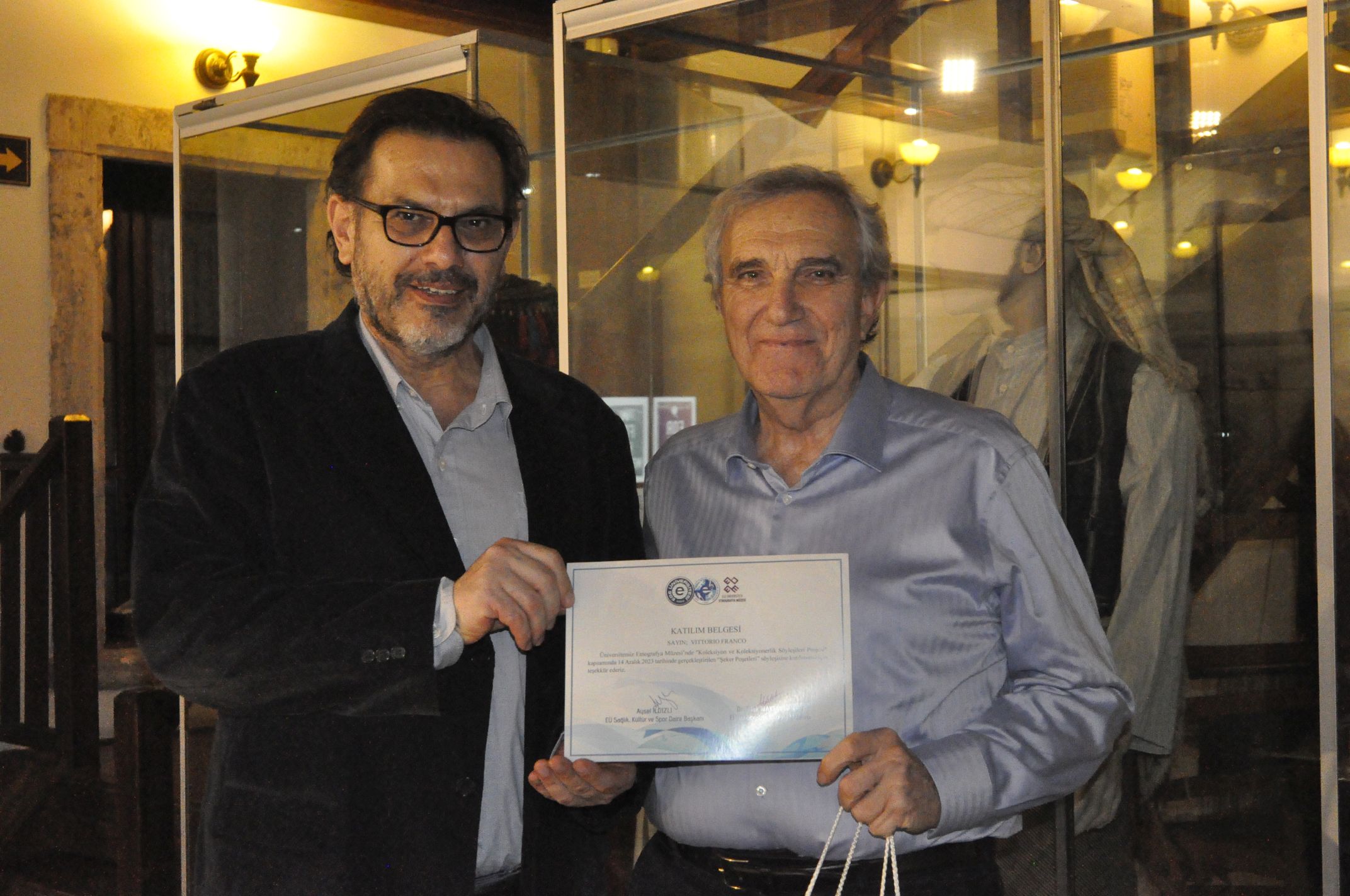 Vittorio Franco 10 bin parçalık şeker poşeti koleksiyonunu anlattı