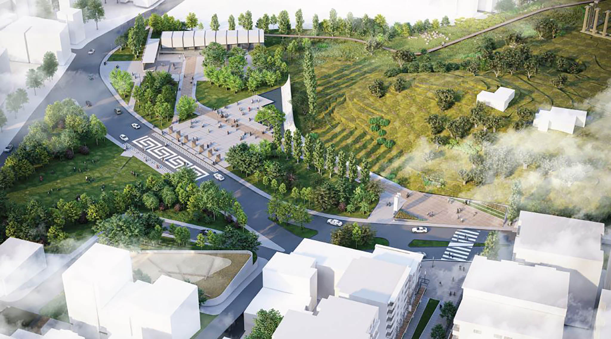 İlk kepçeyi Başkan Sandal vurdu!