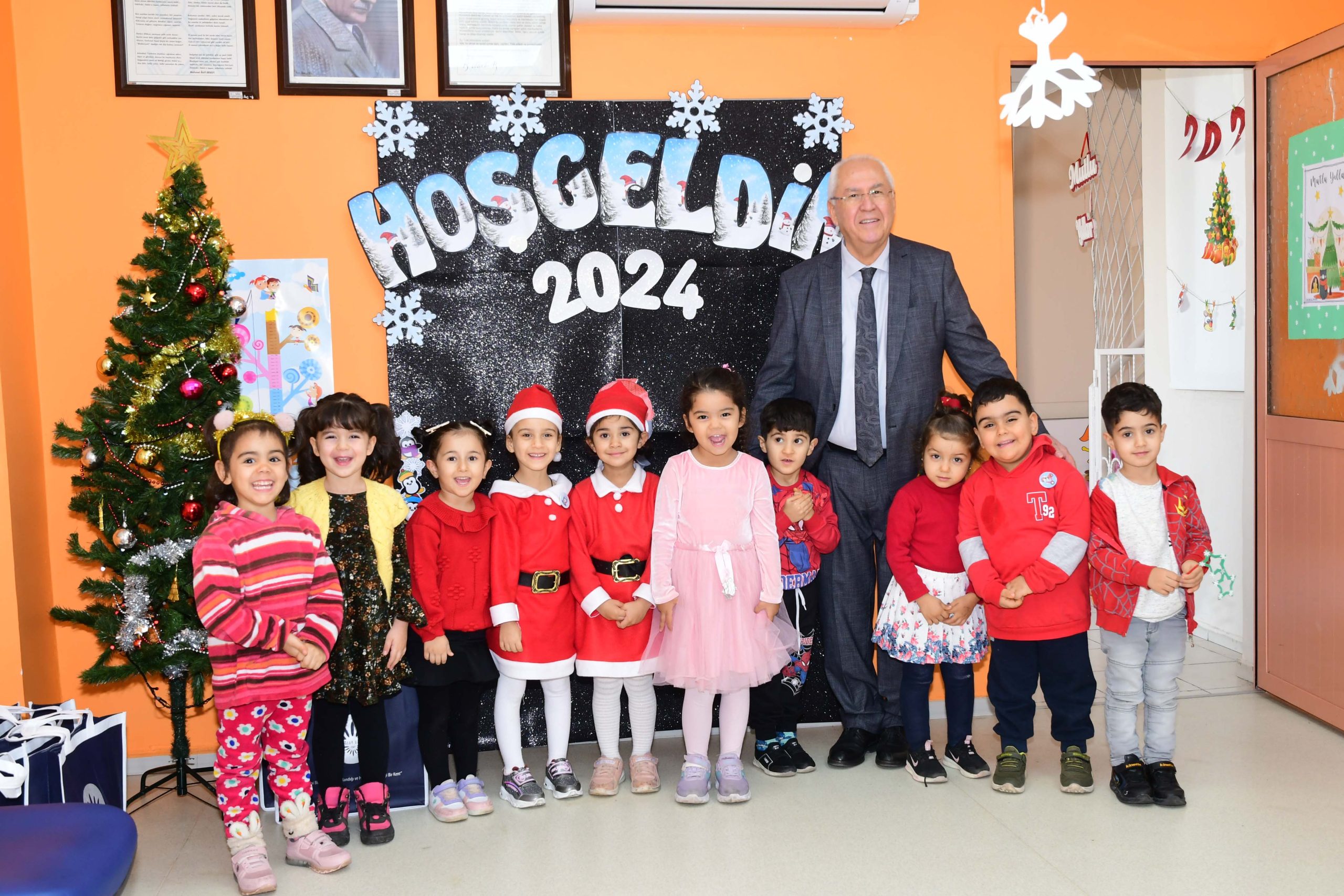 Başkan Selvitopu miniklerin yeni yılını kutladı