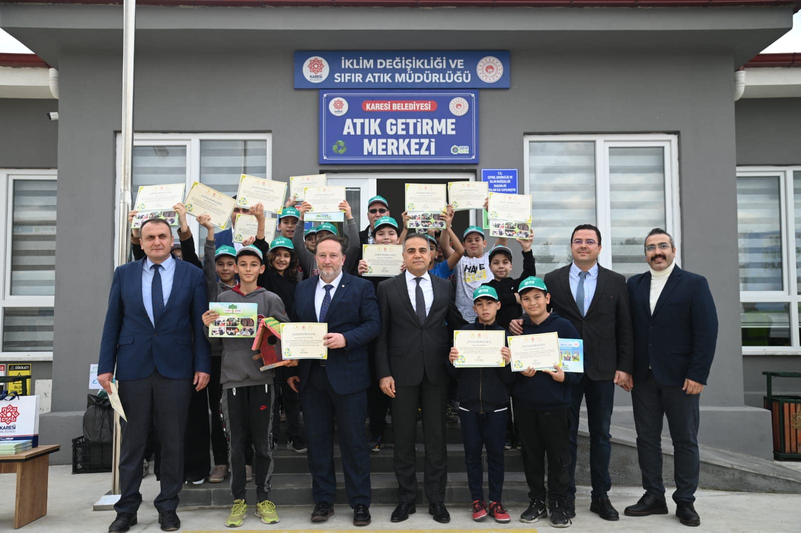 Karesi’ye sıfır atık belgesi