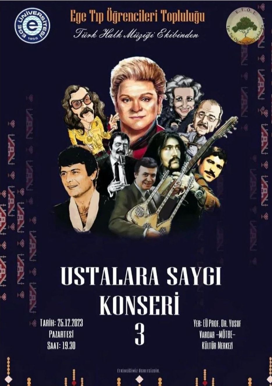 EÜ Tıp Fakültesi Öğrencileri Topluluğu’ndan “Ustalara Saygı Konseri”