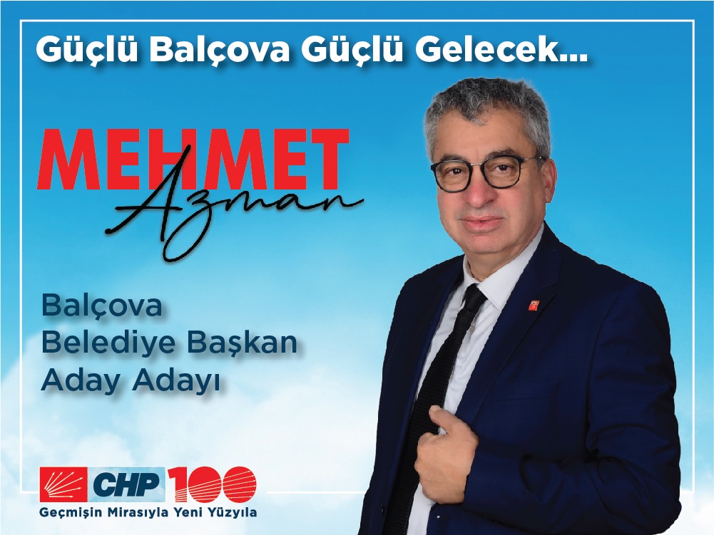 Balçova Belediye Başkan Aday Adayı Mehmet Azman: “Maaşımın tamamı ihtiyaç sahiplerinin olacak”