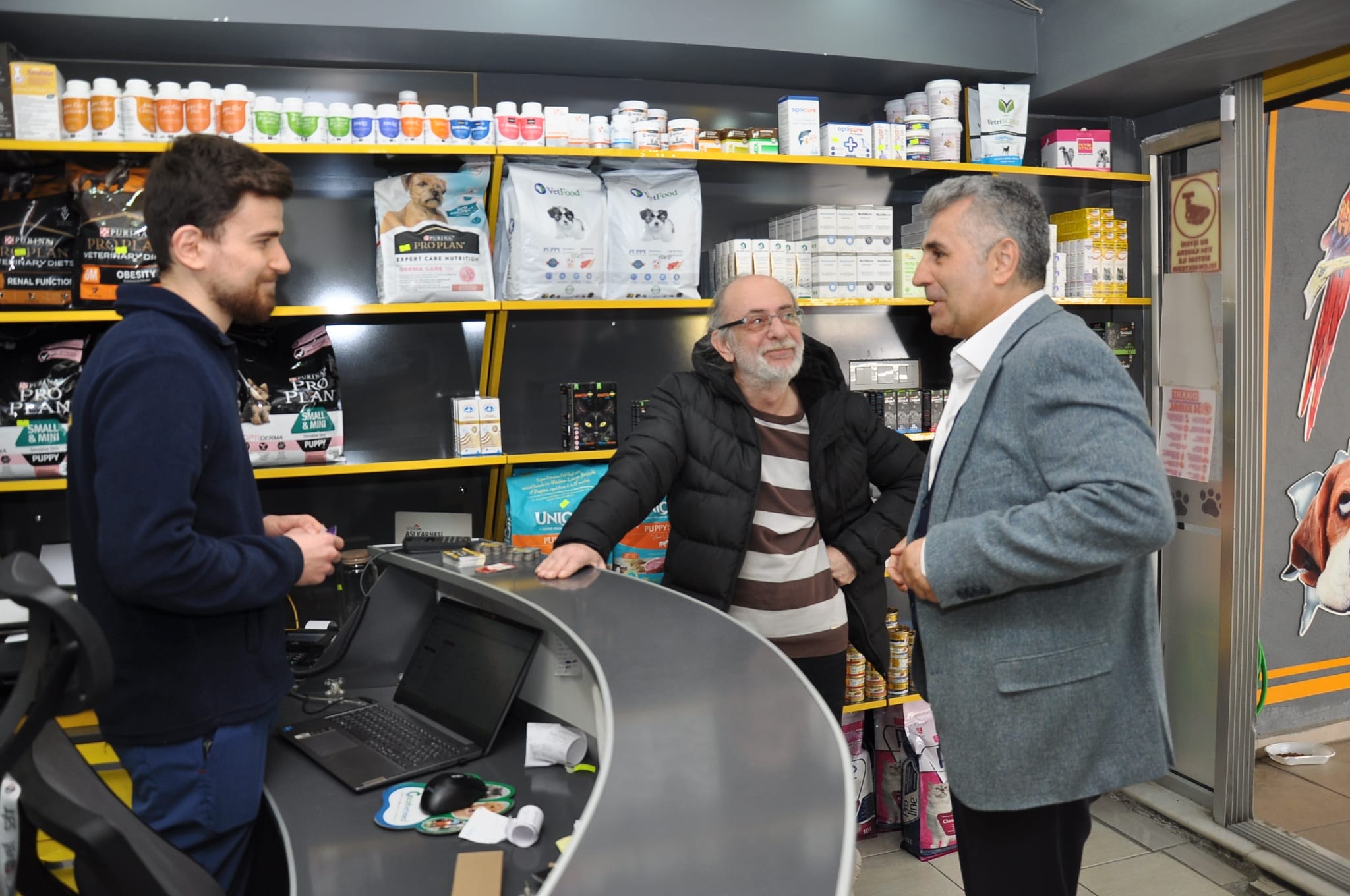 Mehmet Sadık Tunç Fahrettin Altay’da Esnafla buluştu