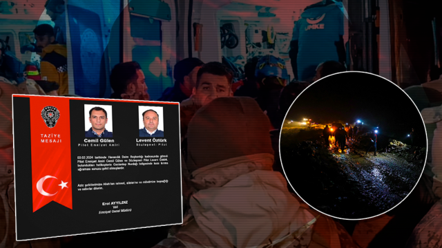 Gaziantep’te helikopter düştü: İki pilotumuz şehit