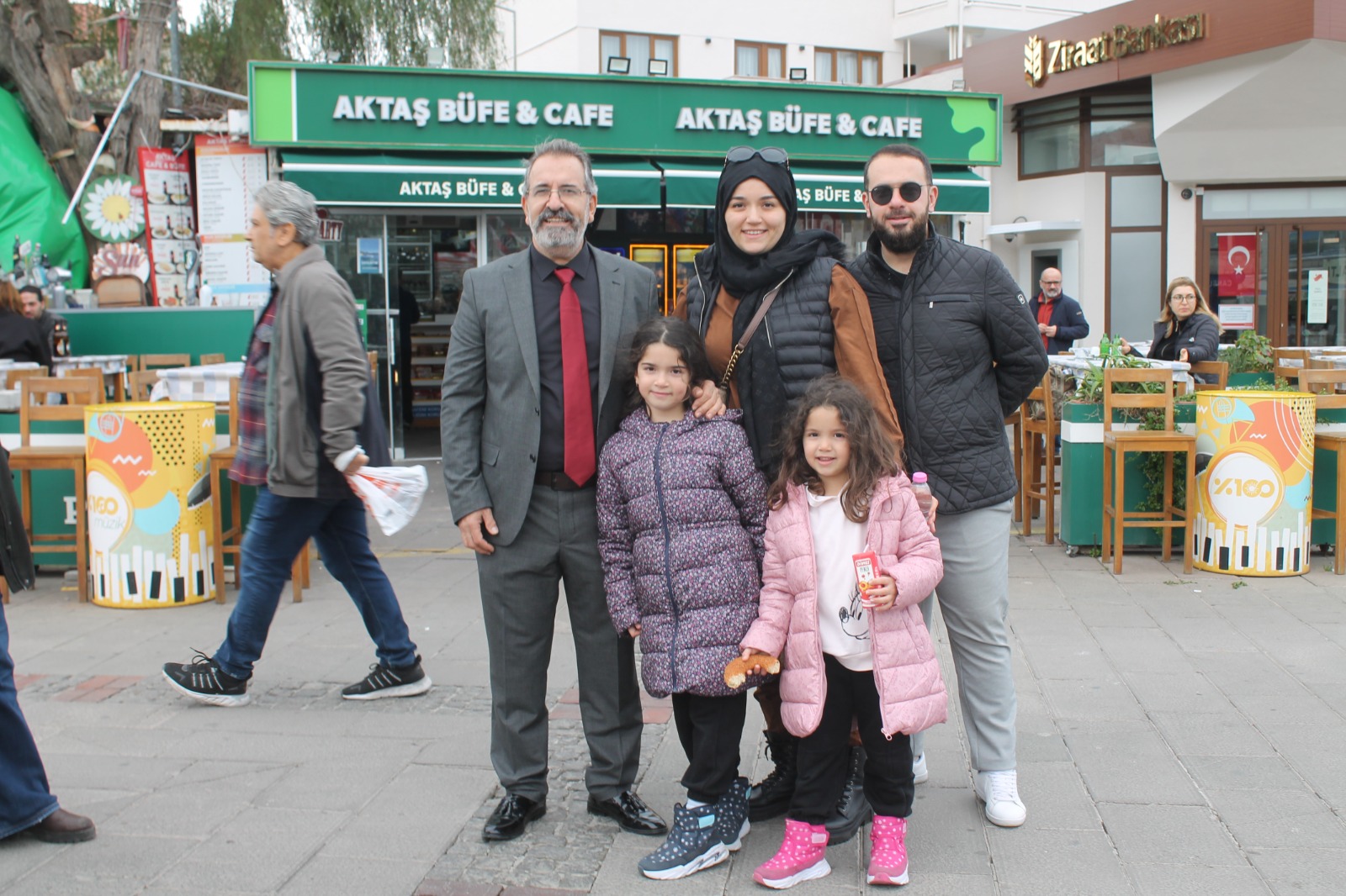 Foça Bağımsız Belediye Başkan Adayı Ahmet Gültekin açık hava toplantısı