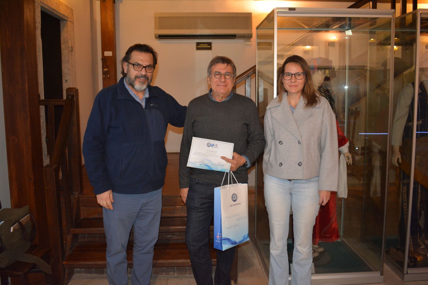 EÜ Etnografya Müzesinden “Ege Bölgesi Antik Agora Ağırlıkları” söyleşisi