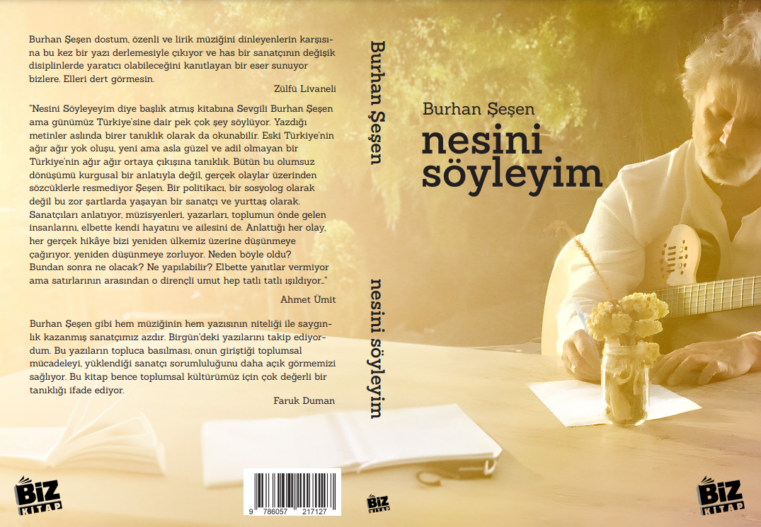 Burhan Şeşen’in “nesini söyleyim” kitabı çıktı!