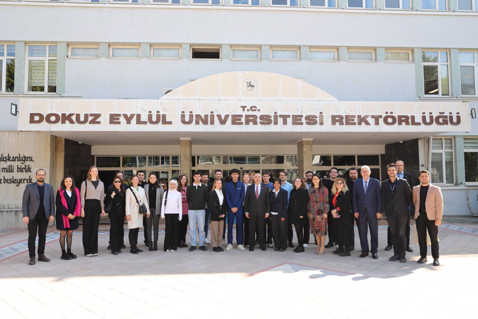 DEÜ’de Erasmus+ hareketliliği: öğrenciler İzmire geldi