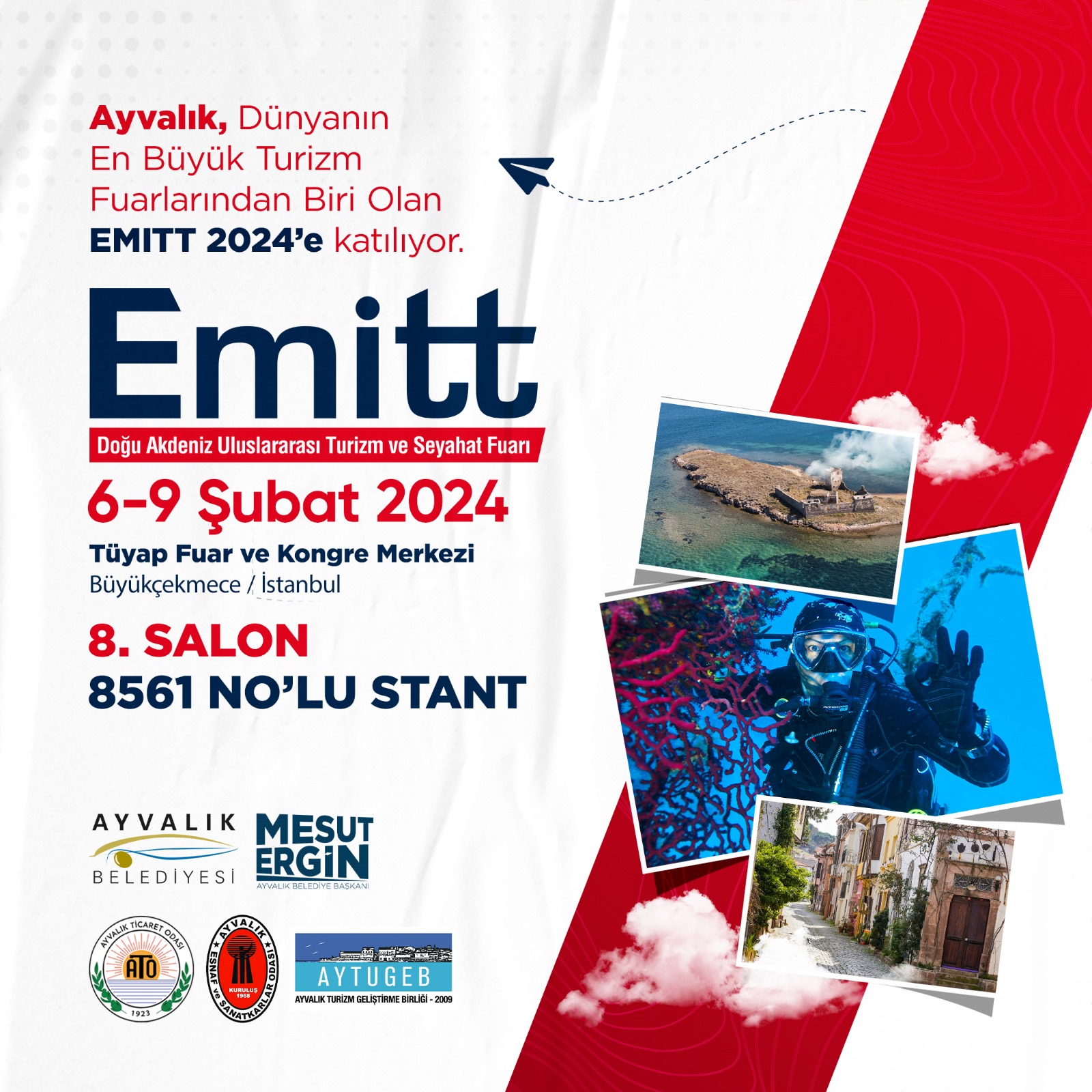 Ayvalık EMITT 2024’E hazır