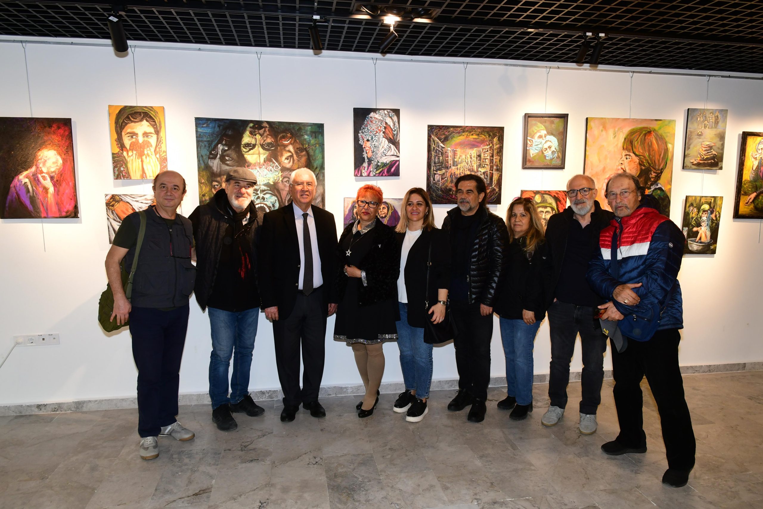 Baksen Çeliker resim rergisi Karabağlar’da