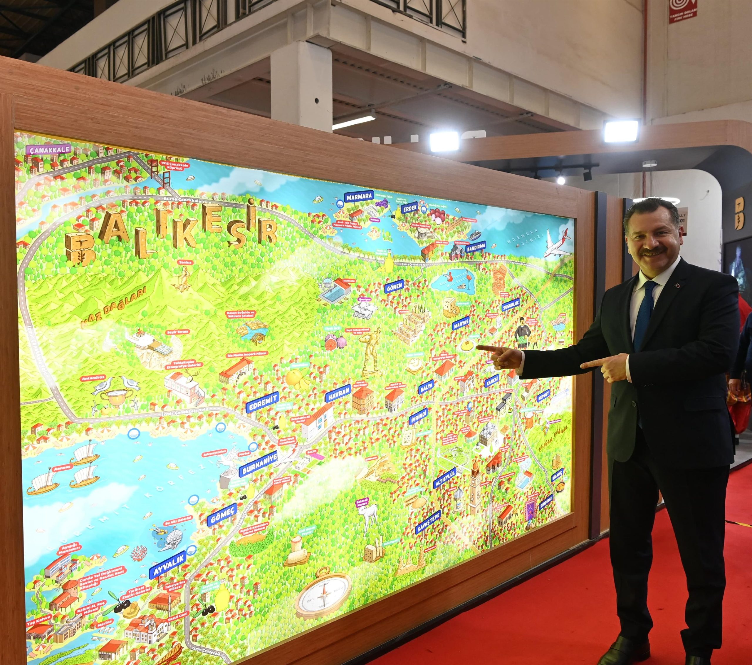 EMITT Fuarı’na, Balıkesir Büyükşehir yine damgasını vurdu