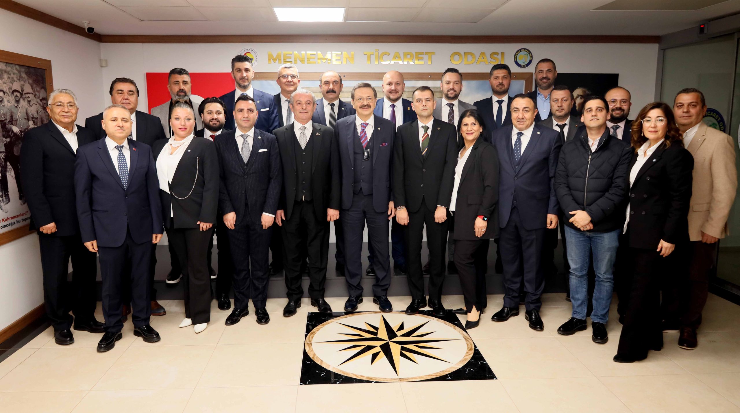 TOBB Başkanı Hisarcıklıoğlu’ndan Menemen Çıkarması