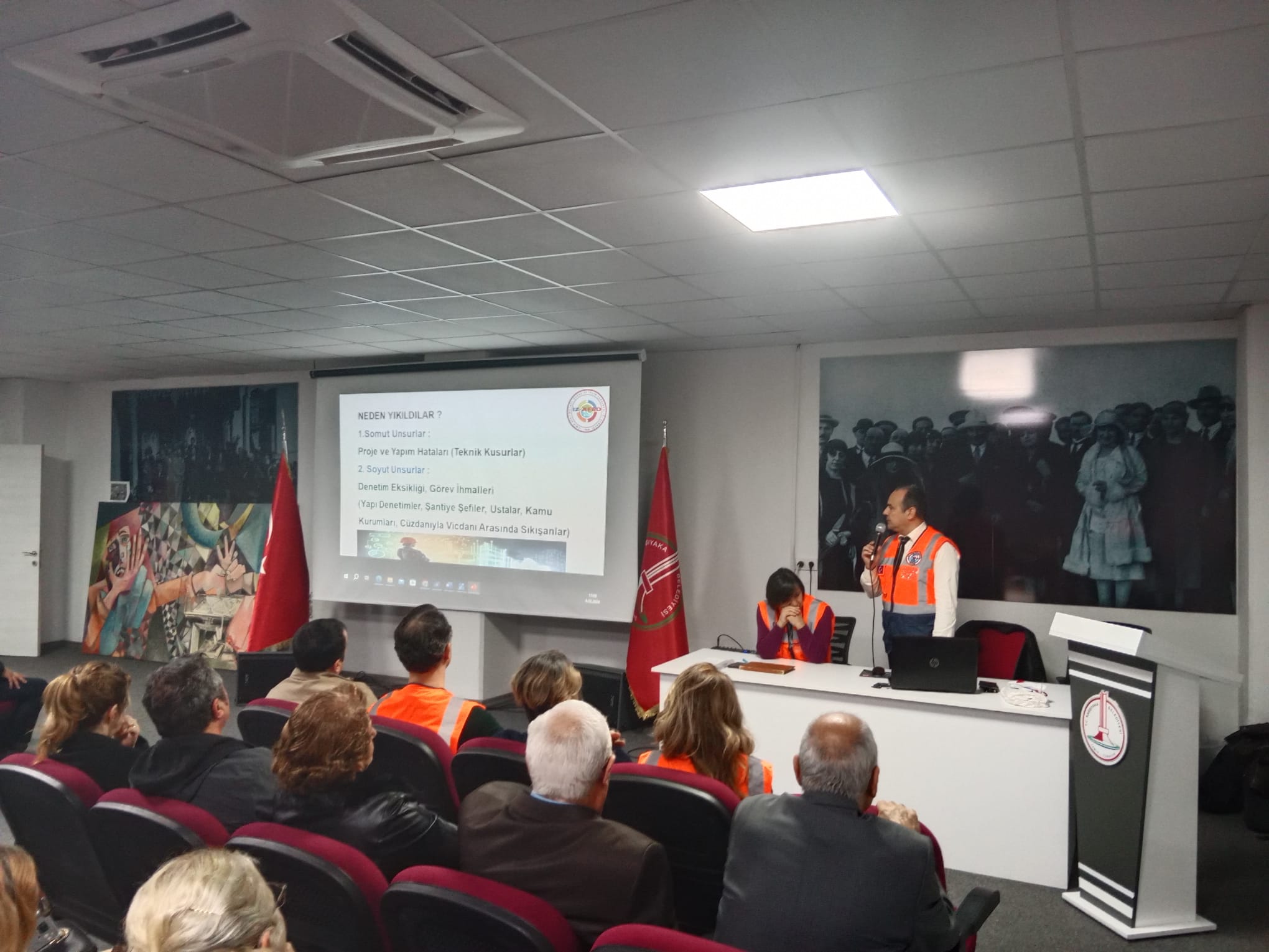 6 ŞUBAT 2023 Kahramanmaraş depremleri, 1. yılında Karşıyaka’da bilgilendirici etkinliklerle anıldı