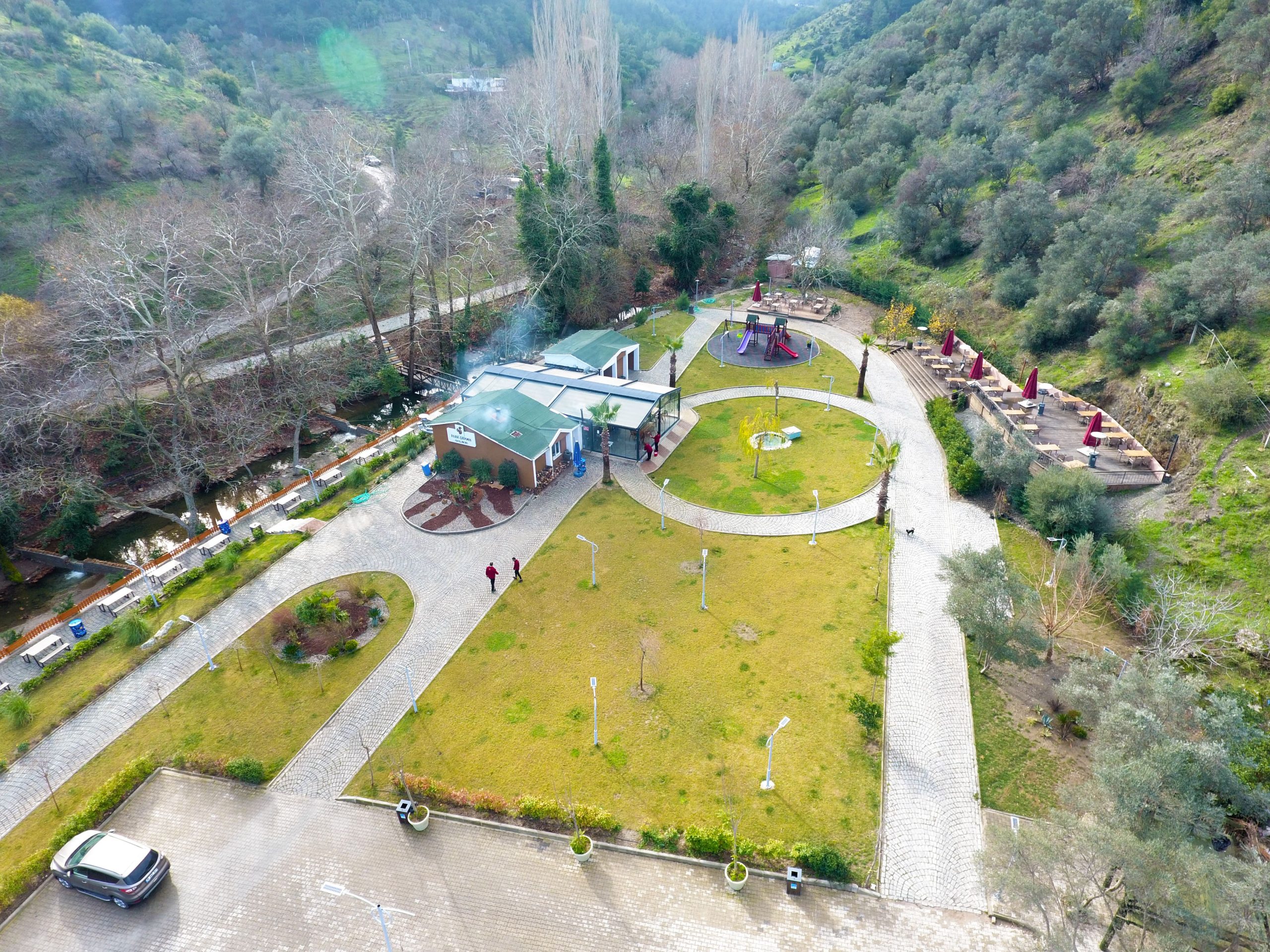 Park Orman Narlıdere’de kış bereketi