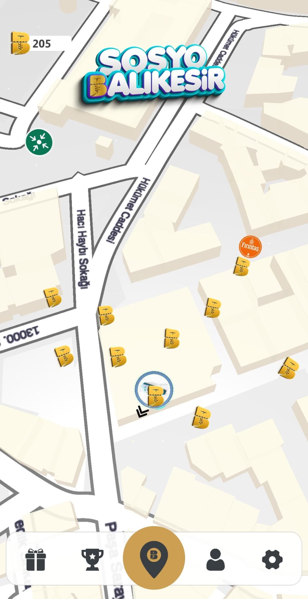 Harcadıkça kazandıran uygulama Sosyo Balıkesir