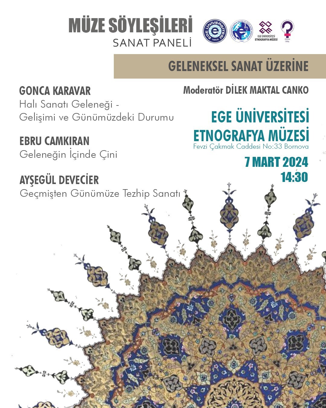 Ege Üniversitesinde “8 Mart Dünya Kadınlar Günü” bir dizi etkinlikle kutlanacak
