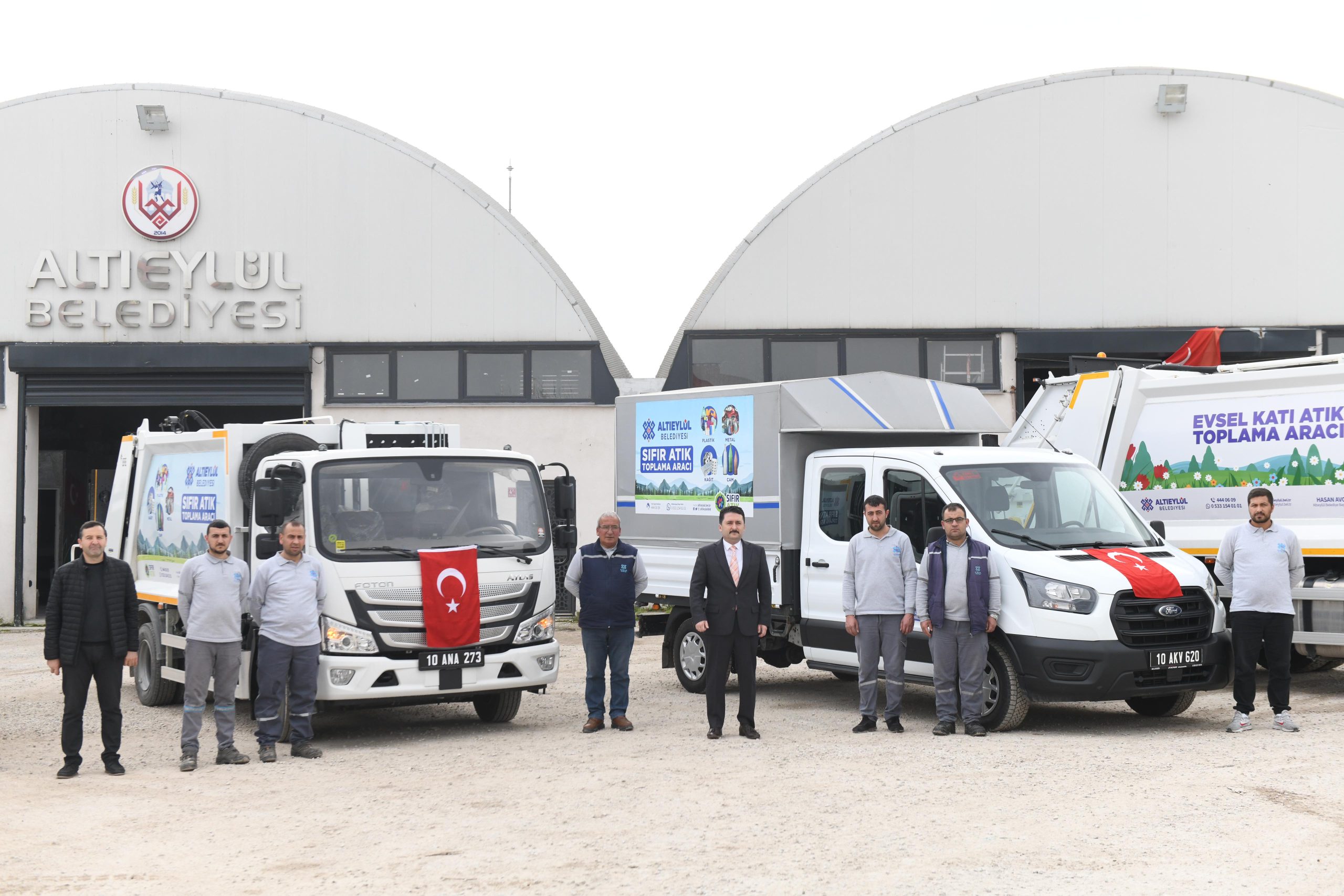 Altıeylül’de 100 bin ton geri dönüşüm dönüştürüldü