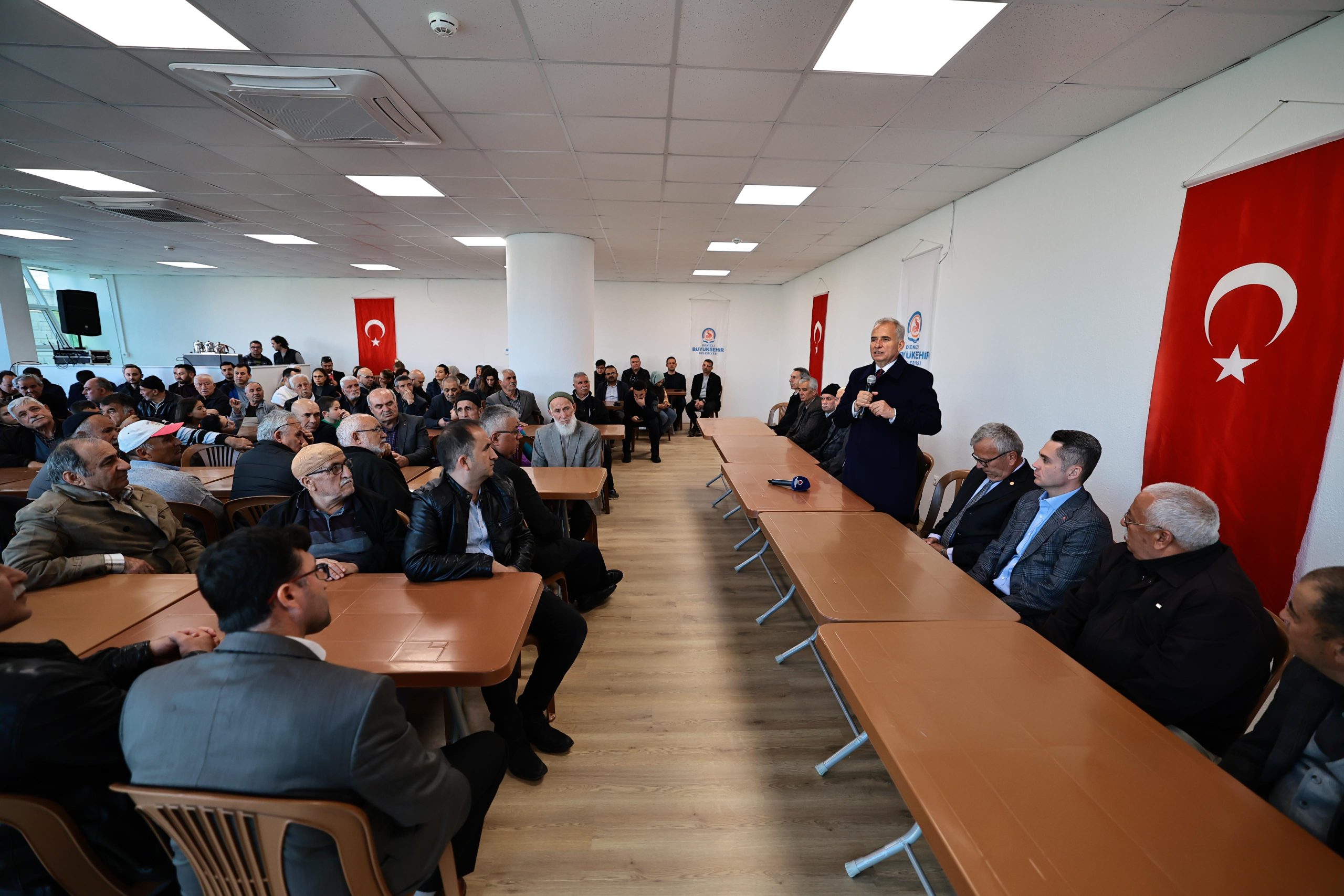 Denizli Büyükşehir Belediyesi’nden bir taziye evi de Bahçelievler’e