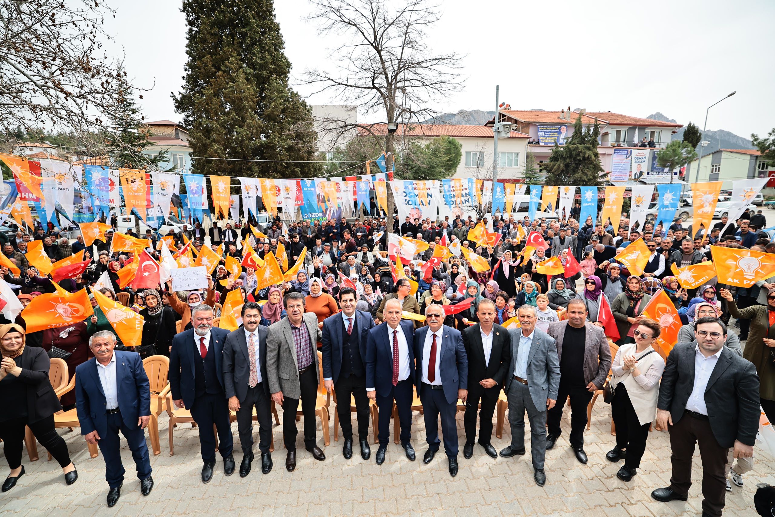 Başkan Zolan’dan rekor 1 gün, 6 ilçe, 550 km