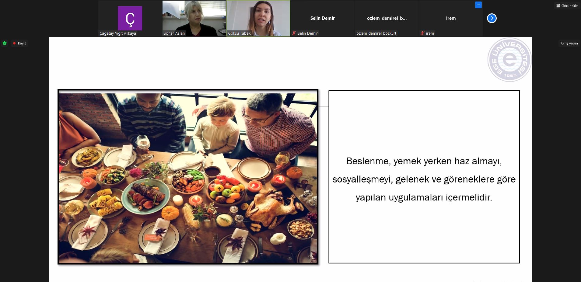 Diyetisyen Tabak, “Engelli bireylere yönelik özel beslenme stratejileri belirlenmeli”