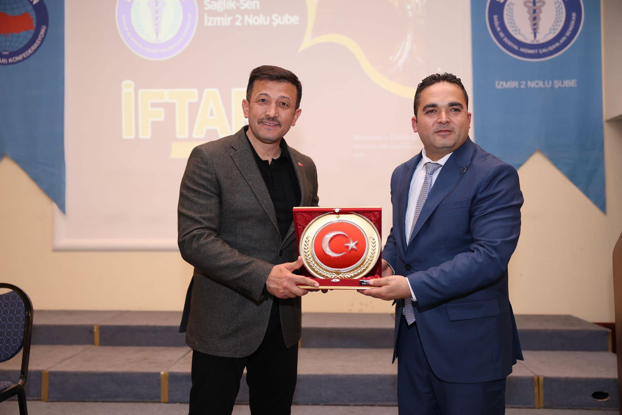 Sağlık-Sen’den Hamza Dağ’a destek