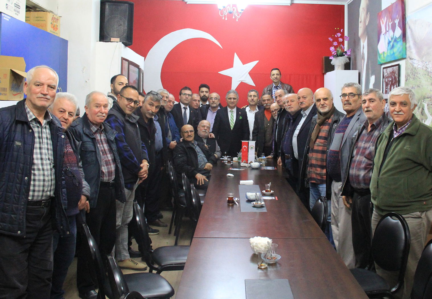 Konyalılardan Saadet Partisi adayı Erduran’a tam destek