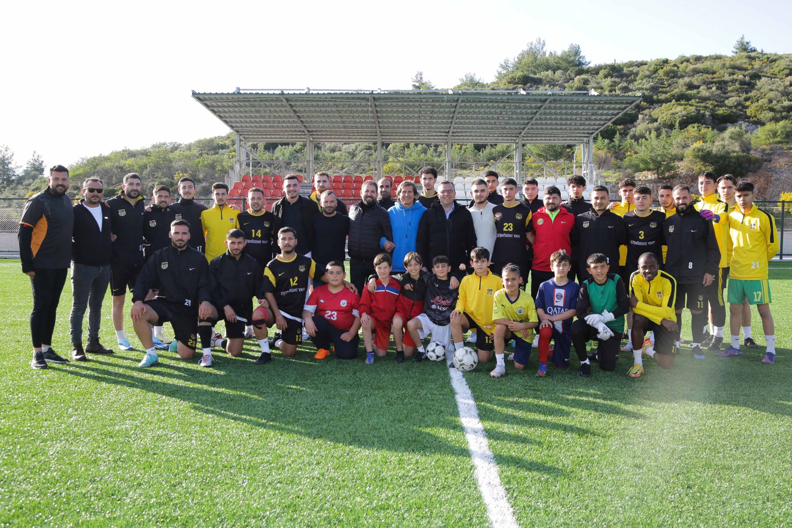 Aydın’dan Ürkmez Gücü Spor Kulübüne ziyaret