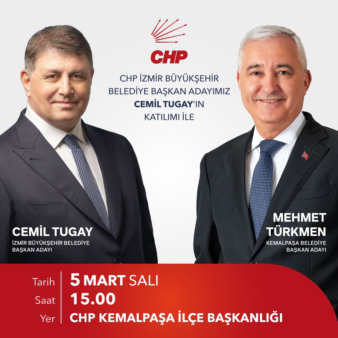 CHP Kemalpaşa’dan ikinci açılış Ulucak’a