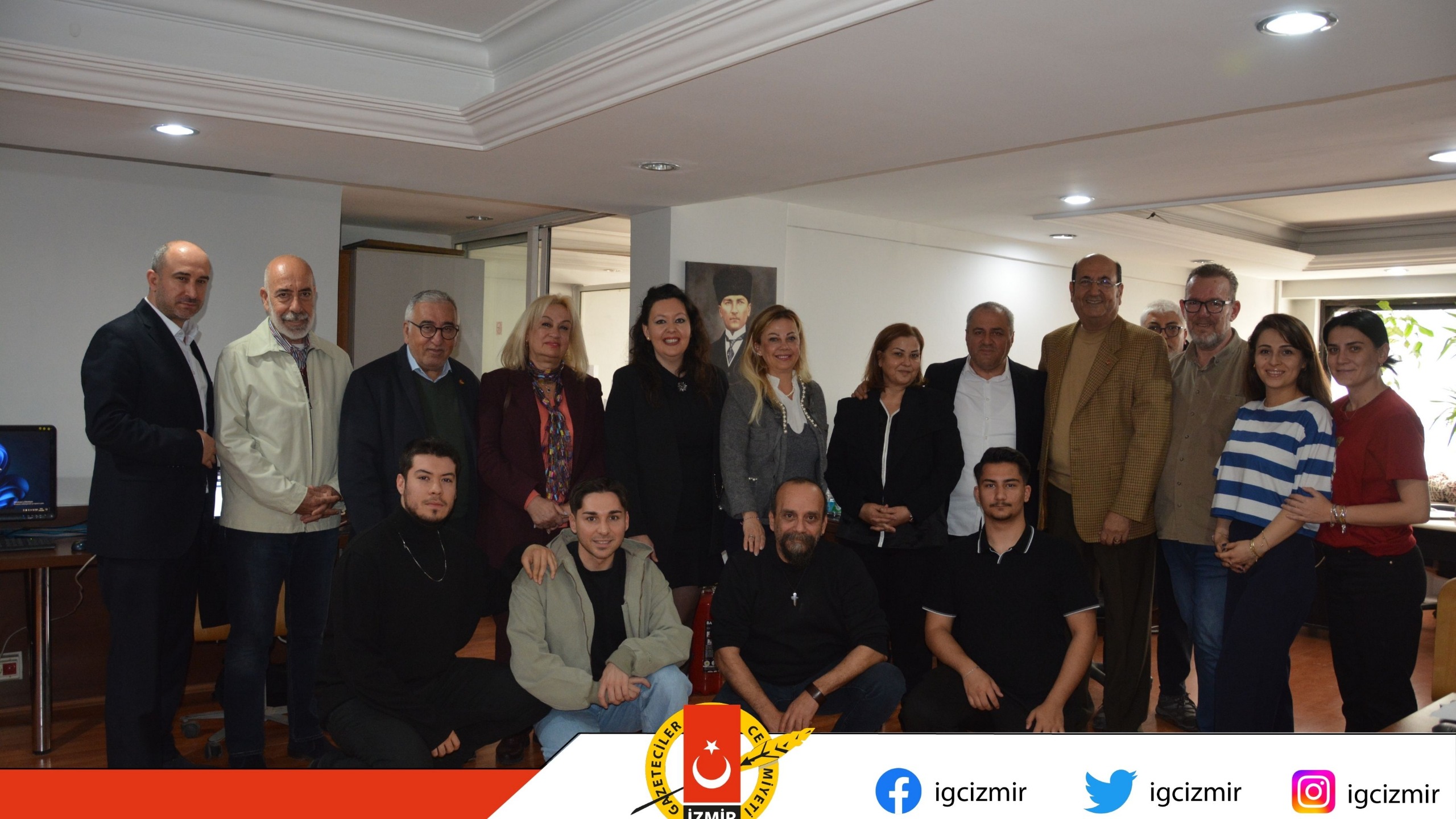 Yenilenen haber ekspres ekibine ziyaret