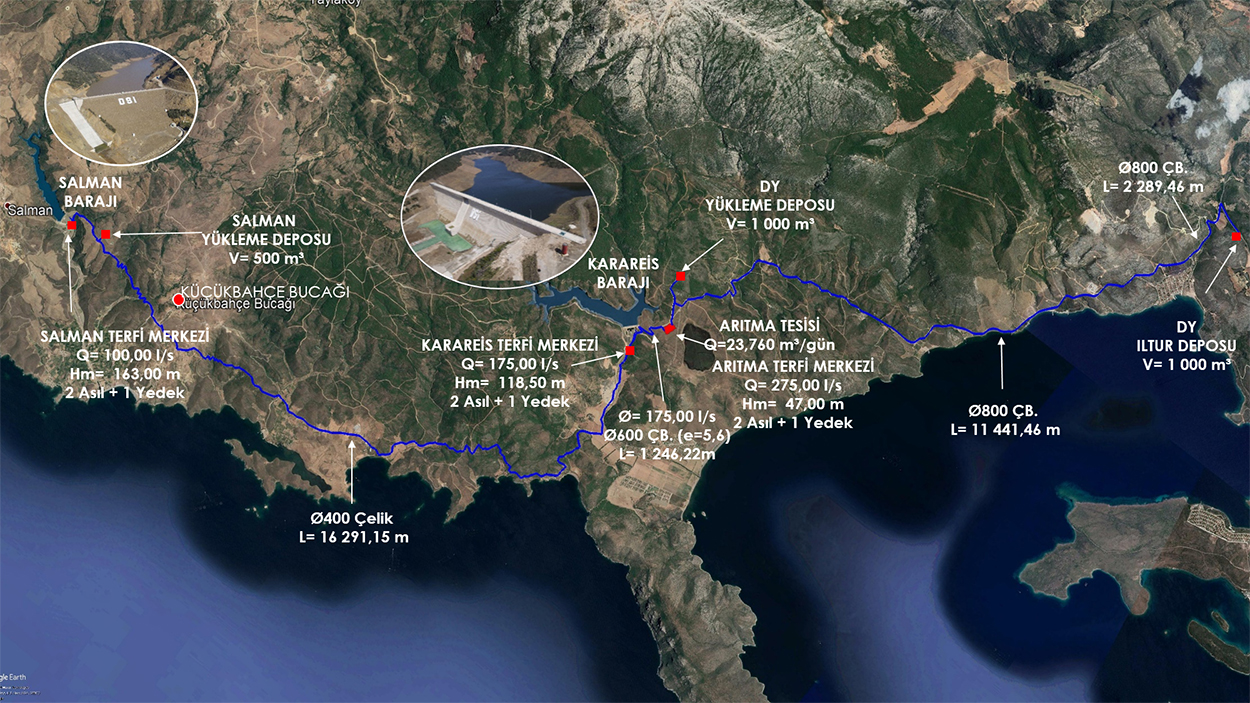 Çeşme’nin su sorunu tarih oluyor