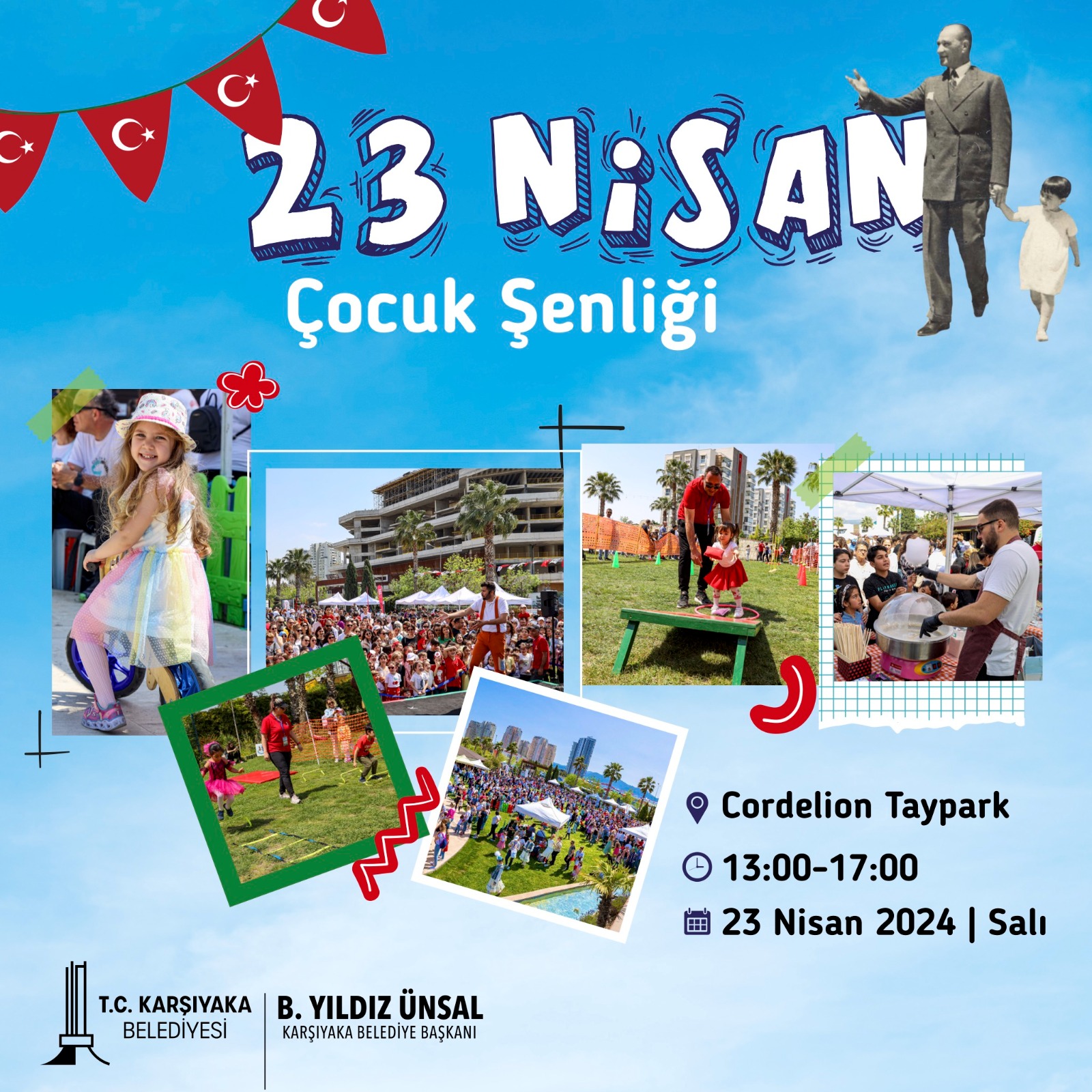 Karşıyaka’da 23 Nisan coşkusu