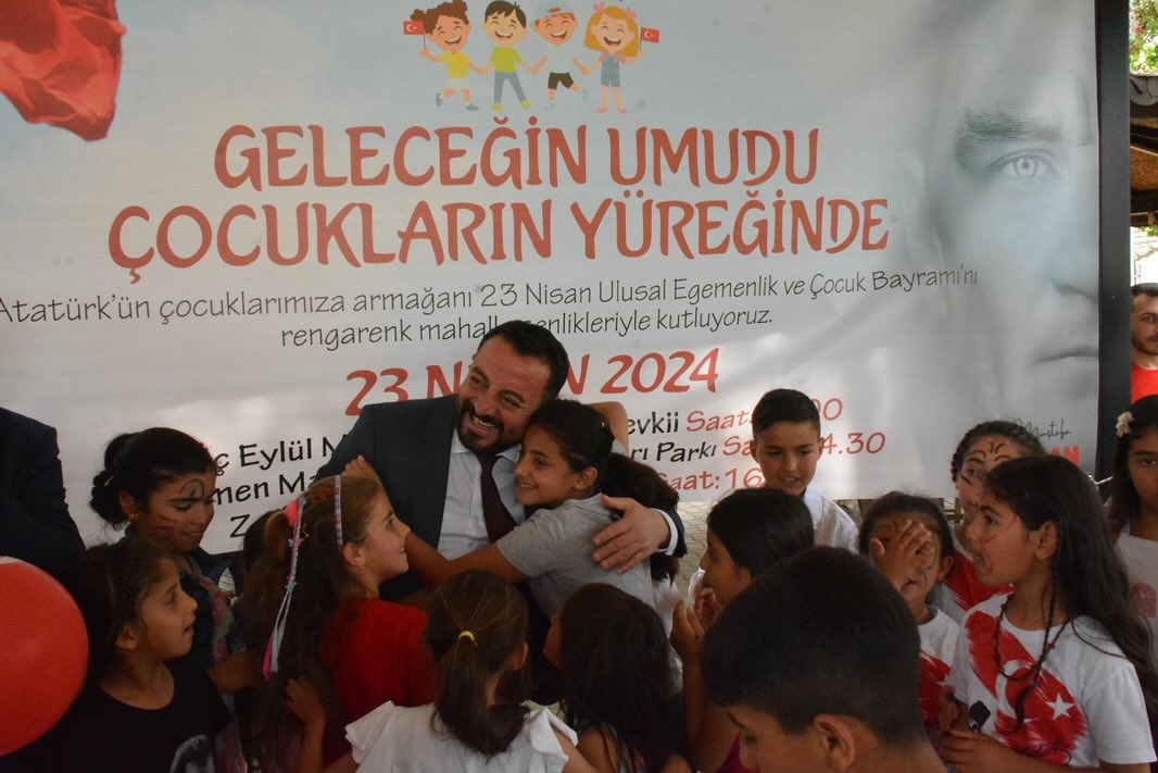 Ödemiş’te 23 Nisan coşkusu