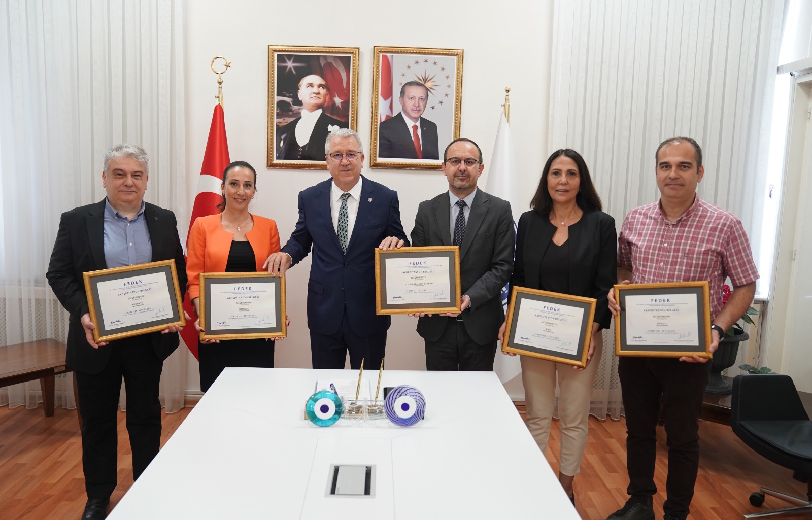 EÜ Fen Fakültesinin tüm bölümlerinin kalitesi tescillendi