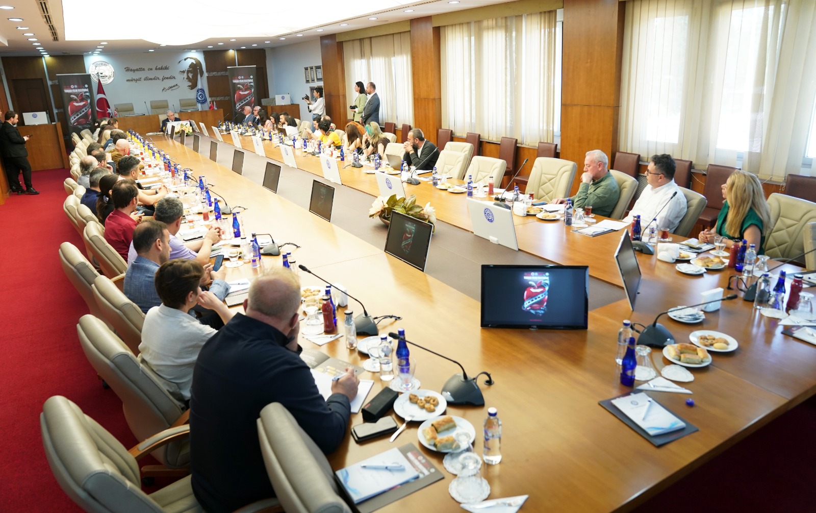 Rektör Prof. Dr. Budak “Bu festival, Türk Dünyası sinemasının önemli bir platformu olacak”