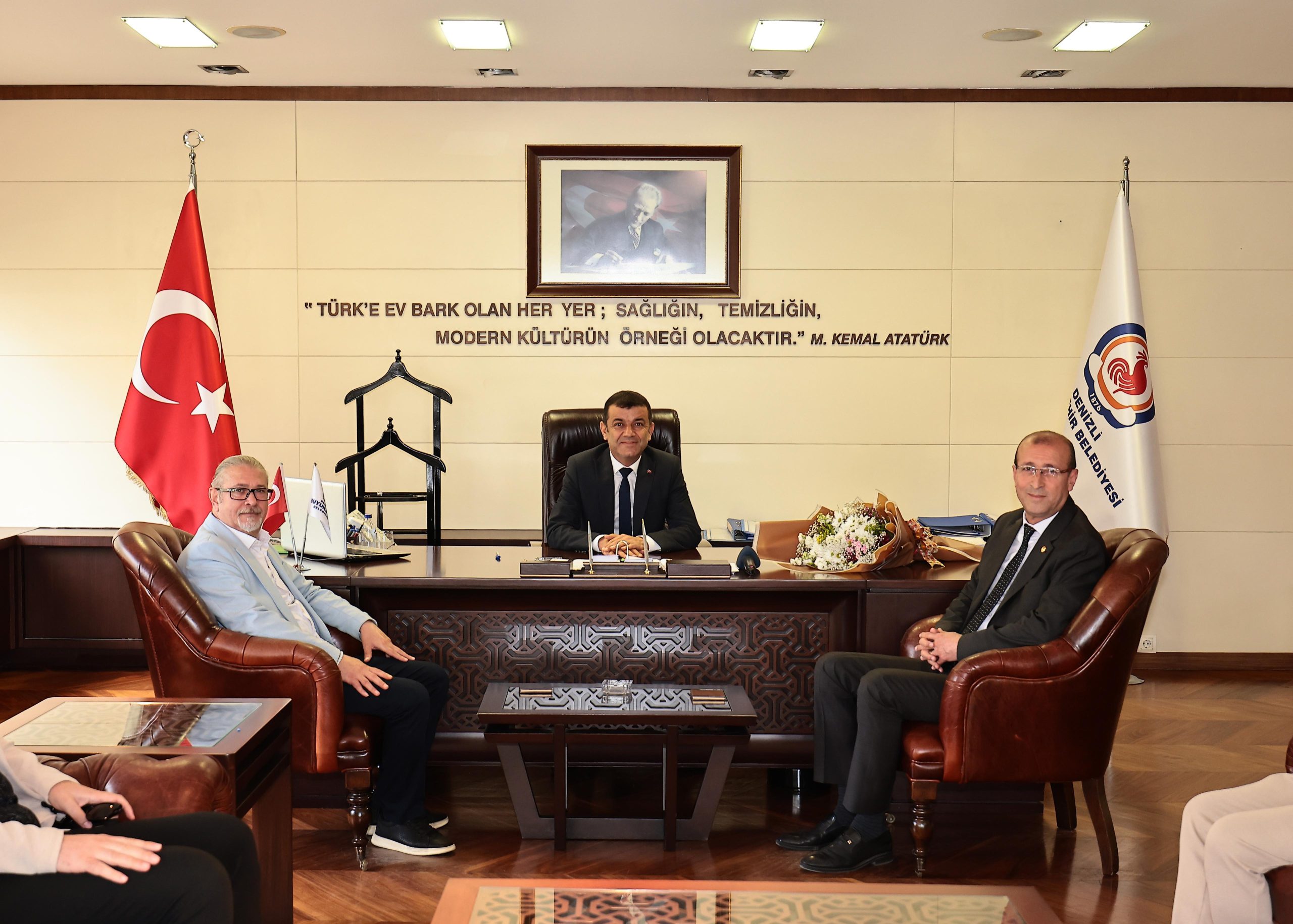 Gazeteciler Cemiyeti’nden Başkan Çavuşoğlu’na ziyaret