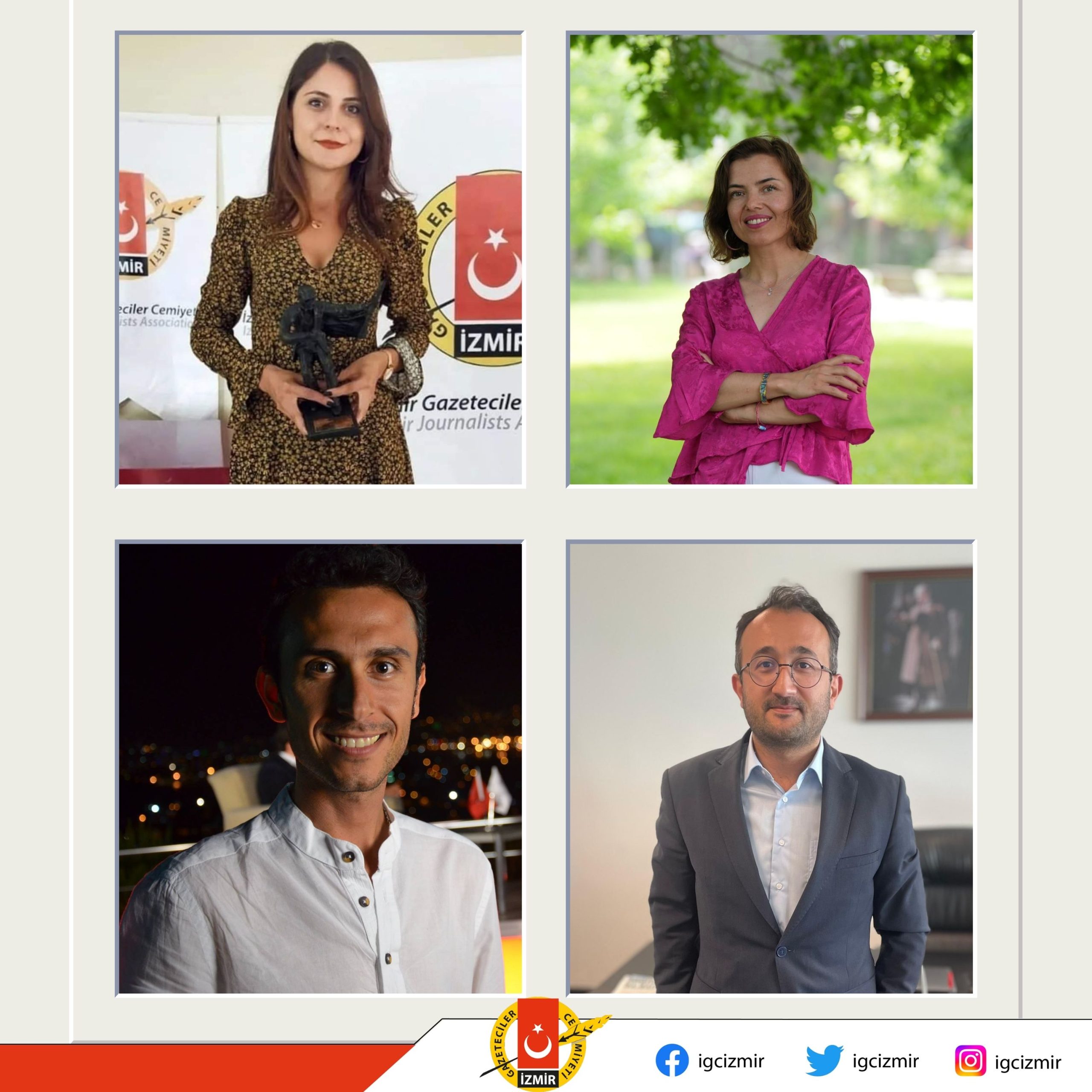 İzmir’de basın sektöründe gazetecilik yapan dört isim yerel yönetimlerde önemli görevlere atandı