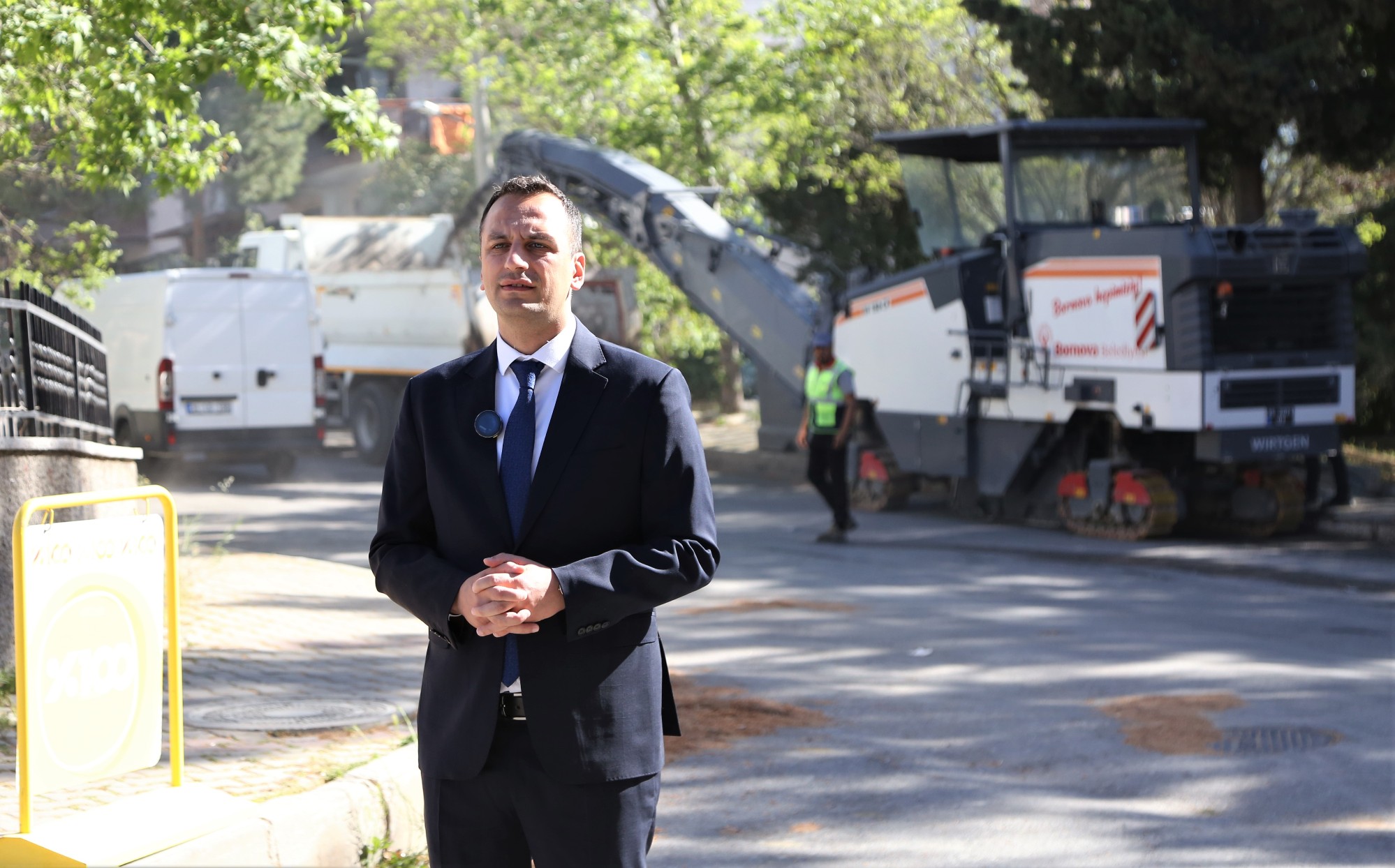 Başkan Eşki, haftaya asfalt çalışmasıyla başladı