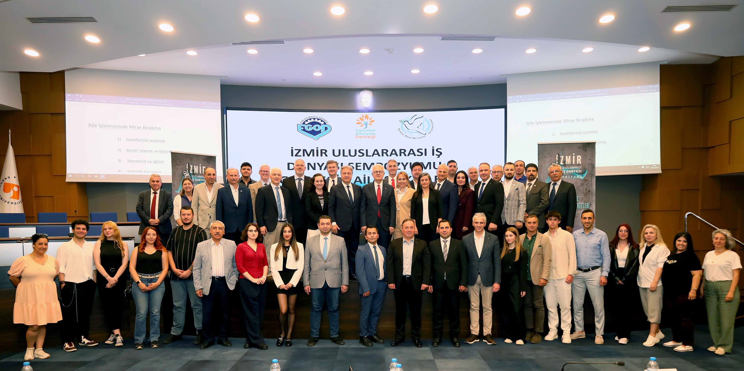 EGOD’dan İzmir Uluslararası iş dünyası sempozyumu geleceğin aile şirketlerini konuştular