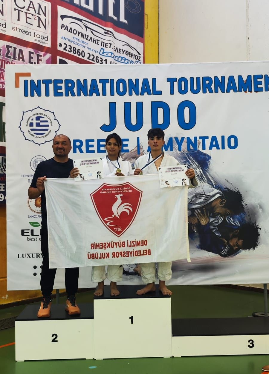 Judokalar Yunanistan’dan şampiyonlukla döndü