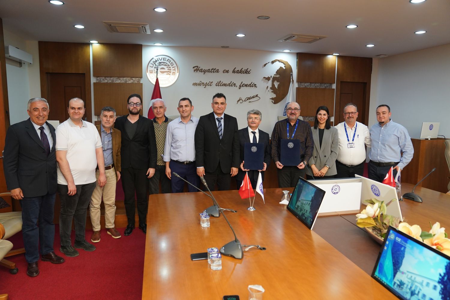 Ege Üniversitesi ile AKZONOBEL KEMİPOL arasında iş birliği protokolü imzalandı
