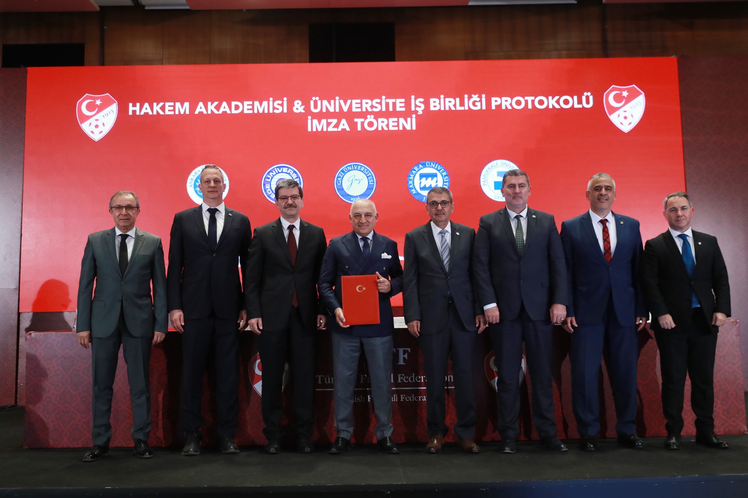 TFF, EÜ ile “Hakem Akademisi” konusunda iş birliği yaptı